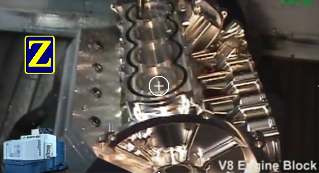 “Esculpindo” um motor V8 – Japão